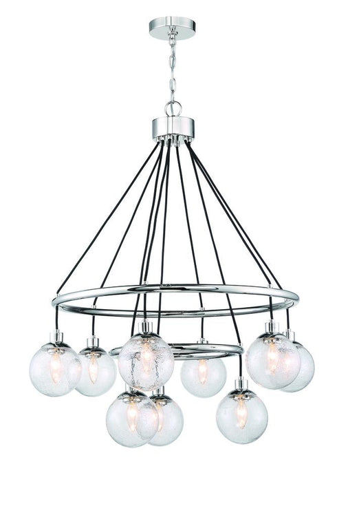 Craftmade Que 9 Light Chandelier Model: 53329-FB
