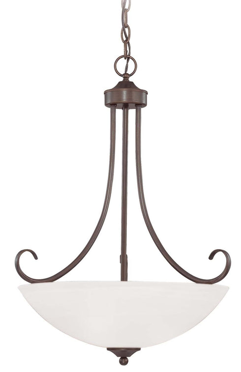 Craftmade Raleigh 3 Light Inverted Pendant Model: 25323-SN