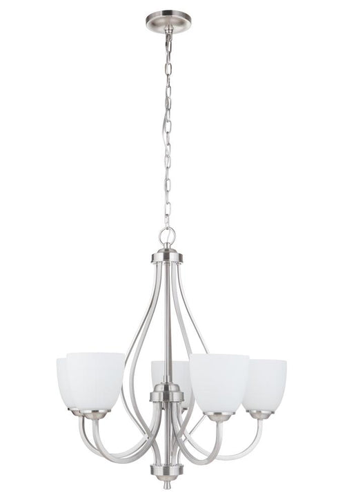 Craftmade Serene 5 Light Chandelier Model: 49925-ESP