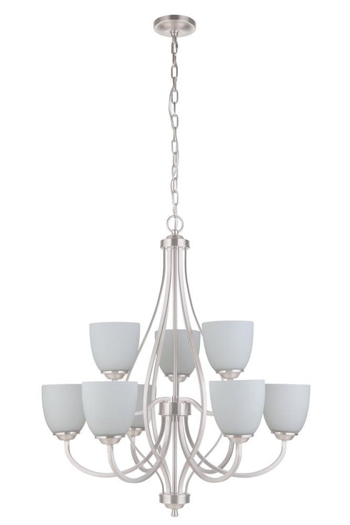 Craftmade Serene 9 Light Chandelier Model: 49929-ESP