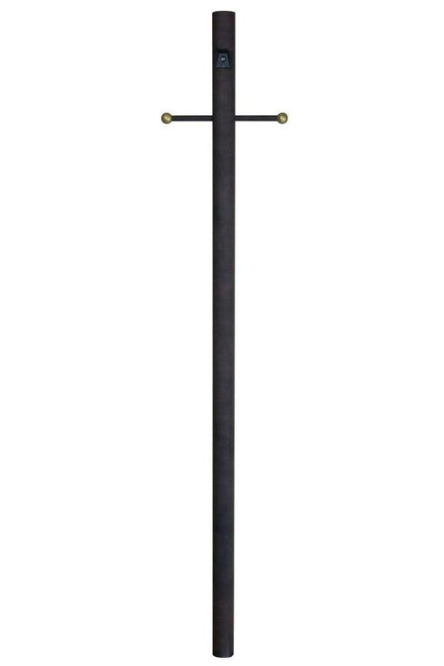Craftmade Smooth Direct Burial 84 Inch Smooth Post Photocell Model: Z8792-TB