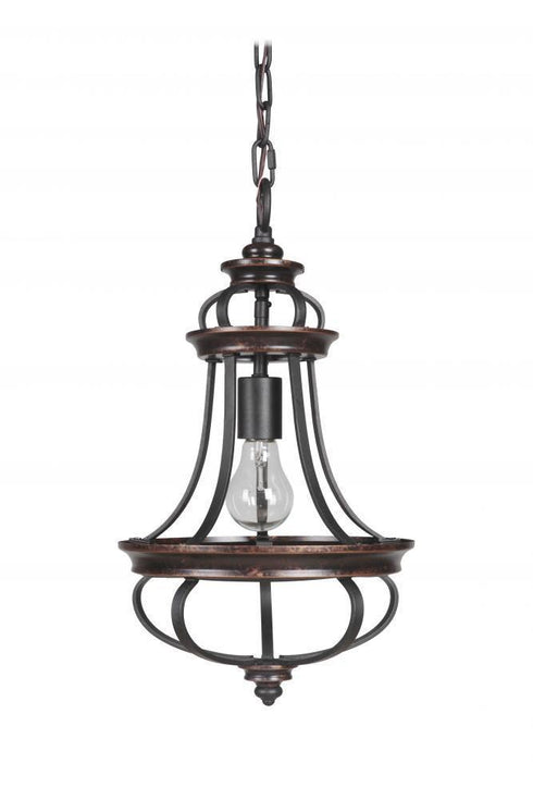 Craftmade Stafford 1 Light Mini Pendant Model: 38791-AGTB