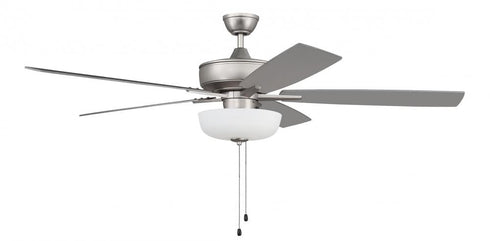 Craftmade 60 Inch Super Pro Fan With White Bowl Light Model: S111FB5-60FBGW