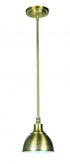 Craftmade Timarron 1 Light Mini Pendant Model: 35991-ABZ