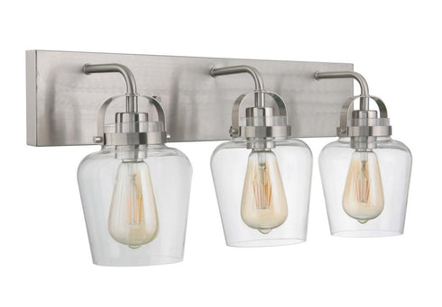 Craftmade Trystan 3 Light Vanity Model: 53503-FB