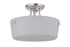 Craftmade Tyler 2 Light Semiflush Model: 50252-FB