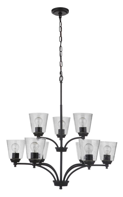 Craftmade Tyler 9 Light Chandelier Model: 50229-FB-WG