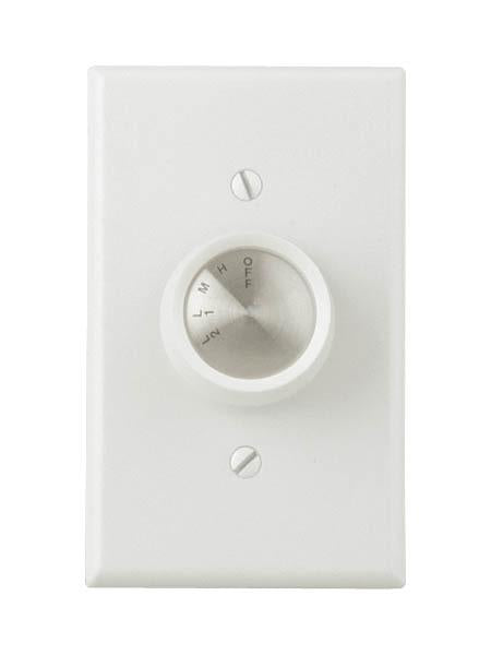 Craftmade Wall Control 4 Speed Rotary Fan Control Model: CM-4SDH