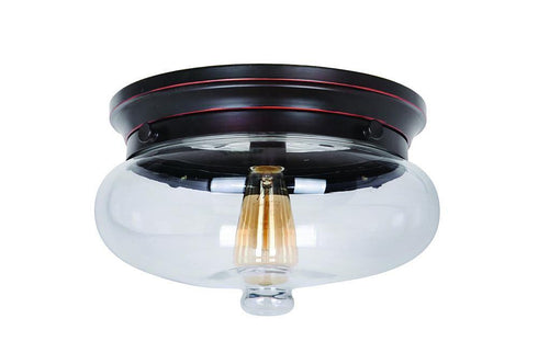 Craftmade Yorktown 1 Light Flushmount Model: 35081-PLN