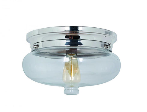 Craftmade Yorktown 1 Light Flushmount Model: 35081-PLN