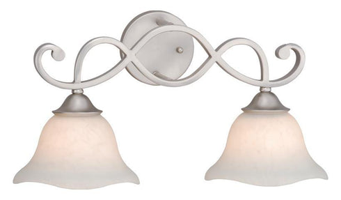 CS-VLD002BN Vaxcel Caspian 2L Vanity Brushed Nickel