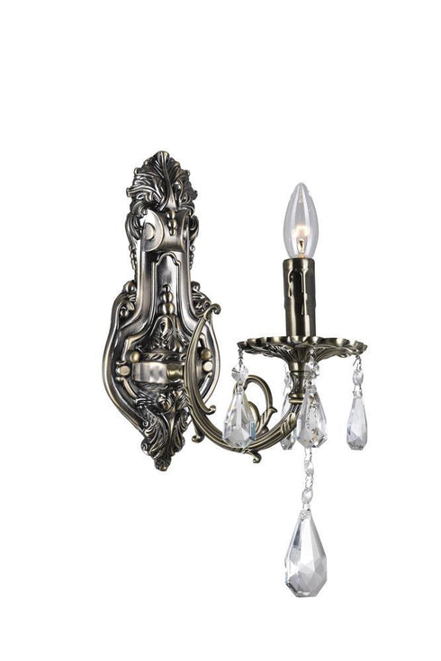 CWI Lighting 1 Light Wall Sconce With Antique Brass Finish Model: 2015W5AB-1