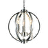 CWI Lighting Abia 3 Light Up Mini Pendant With Chrome Finish Model: 5025P10C-3