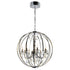 CWI Lighting Abia 8 Light Up Chandelier With Chrome Finish Model: 5025P34C-8