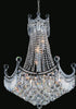 CWI Lighting Amanda 11 Light Down Chandelier With Chrome Finish Model: 8421P24C