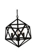 CWI Lighting Amazon 3 Light Up Pendant With Antique Forged Copper Model: 9641P17-3-128