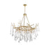 CWI Lighting Anita 12 Light Chandelier With Gold Leaf Finish Model: 1094P43-12-620