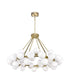CWI Lighting Arya 45 Light Chandelier With Satin Gold Finish Model: 1020P39-45-602