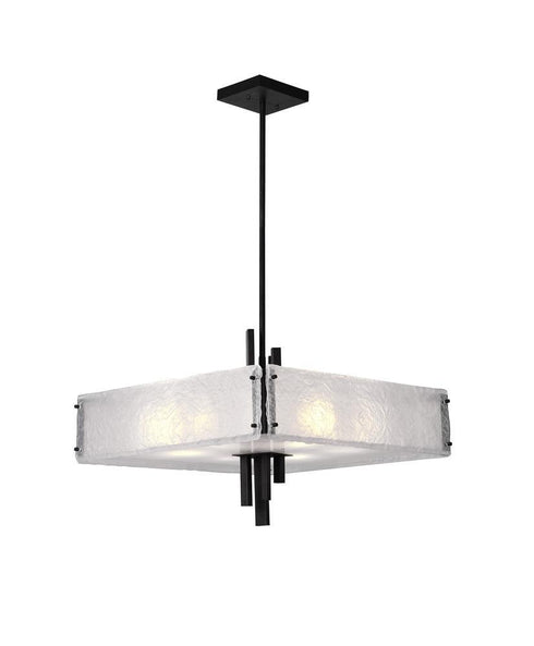 CWI Lighting Assunta 10 Light Chandelier With Black Finish Model: 9973P24-10-101