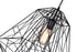 CWI Lighting Bagheera 1 Light Down Pendant With Black Finish Model: 9625P20-1-101