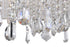 CWI Lighting Benson 5 Light Drum Shade Chandelier With Chrome Model: 5562P26C-O CLEAR