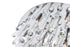 CWI Lighting Brianna 12 Light Flush Mount With Chrome Finish Model: 5035C24C-R