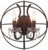 CWI Lighting Campechia 2 Light Wall Sconce With Brown Finish Model: 5465W14DB-2