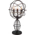 CWI Lighting Campechia 3 Light Table Lamp With Brown Finish Model: 5465T14DB-3