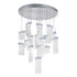 CWI Lighting Carolina LED Chandelier With Pewter Finish Model: 1090P32-16-269