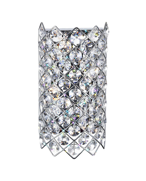 CWI Lighting Chique 4 Light Wall Sconce With Chrome Finish Model: 5021W7B(C)