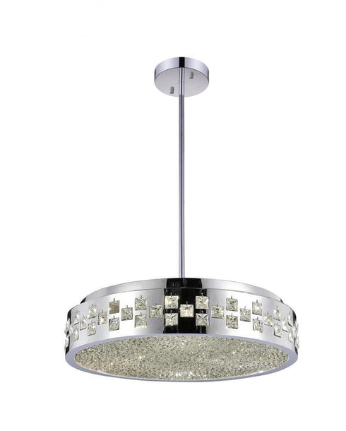 CWI Lighting Cinderella 6 Light Down Chandelier With Chrome Finish Model: 5073P20C