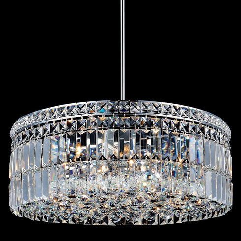 CWI Lighting Colosseum 10 Light Down Chandelier With Chrome Finish Model: 8006P24C-R