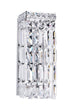 CWI Lighting Colosseum 2 Light Bathroom Sconce With Chrome Finish Model: 8007W5C