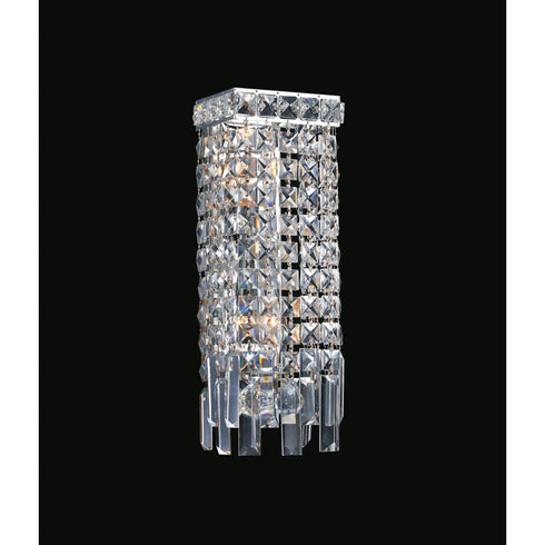 CWI Lighting Colosseum 2 Light Wall Sconce With Chrome Finish Model: 8031W5C