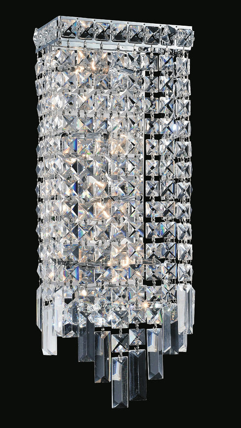 CWI Lighting Colosseum 4 Light Wall Sconce With Chrome Finish Model: 8031W7C