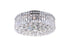 CWI Lighting Colosseum 5 Light Flush Mount With Chrome Finish Model: 8005C16C-R