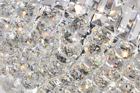 CWI Lighting Colosseum 8 Light Down Chandelier With Chrome Finish Model: 8006P20C-R