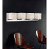 CWI Lighting Cristini 4 Light Bathroom Sconce With Satin Nickel Model: 5442W26SN