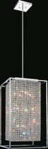 CWI Lighting Cube 11 Light Chandelier With Chrome Finish Model: QS8381P14C-RC