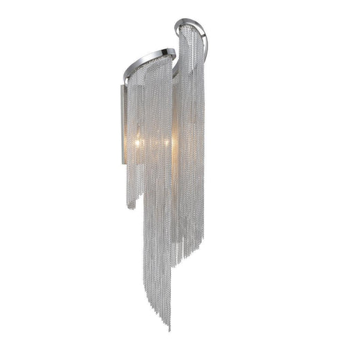 CWI Lighting Daisy 2 Light Wall Sconce With Chrome Finish Model: 5650W9C-A