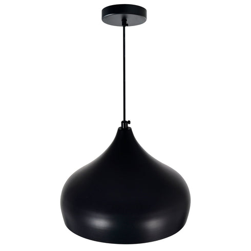 CWI Lighting Dynamic 1 Light Down Pendant With Black Model: 9633P13-1-101