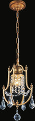 CWI Lighting Electra 1 Light Up Mini Pendant With Oxidized Bronze Model: 9836P8-1-125