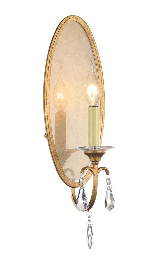CWI Lighting Electra 1 Light Wall Sconce With Oxidized Bronze Model: 9836W6-1-125