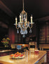 CWI Lighting Electra 4 Light Up Chandelier With Oxidized Bronze Model: 9836P17-4-125