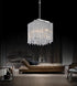 CWI Lighting Elsa 3 Light Drum Shade Mini Pendant With Chrome Model: 5320P10C-S