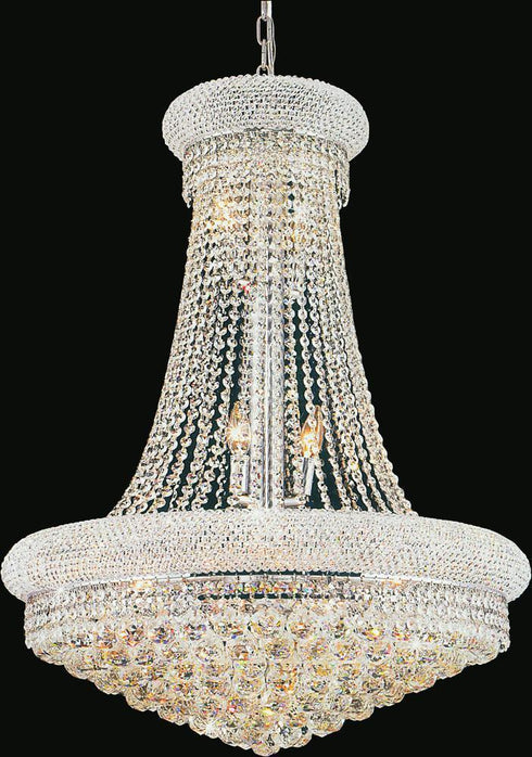 CWI Lighting Empire 19 Light Down Chandelier With Chrome Finish Model: 8001P32C