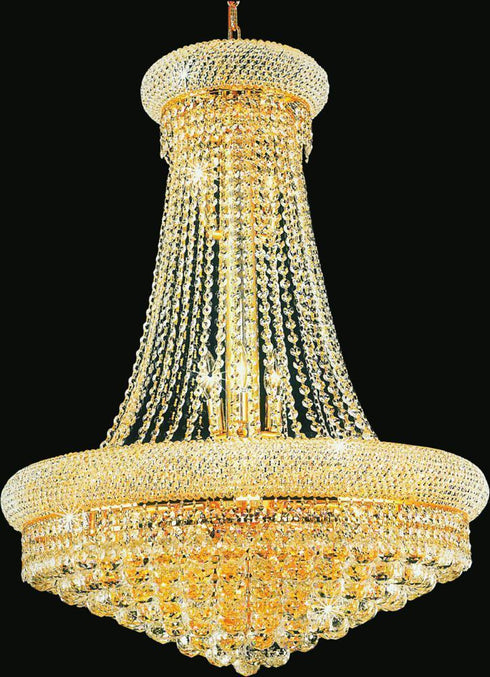 CWI Lighting Empire 19 Light Down Chandelier With Chrome Finish Model: 8001P32C