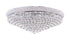 CWI Lighting Empire 20 Light Flush Mount With Chrome Finish Model: 8001C36C