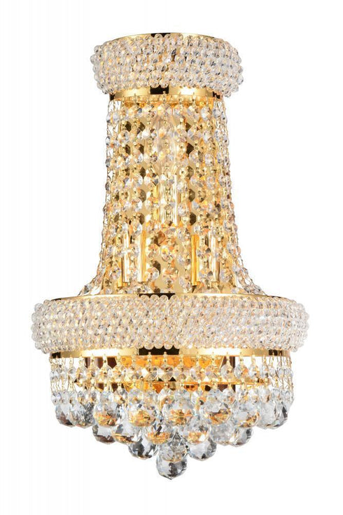 CWI Lighting Empire 3 Light Wall Sconce With Chrome Finish Model: 8001W12C-B