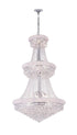 CWI Lighting Empire 34 Light Down Chandelier With Chrome Finish Model: 8001P36C